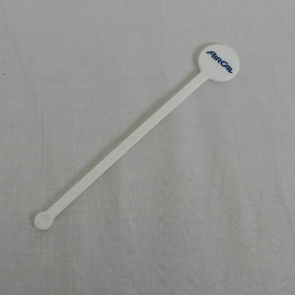 Air California Lot of 4 Vintage Swizzle Stick Stirrer Aircal Airlines Drinks - Picture 7 of 10